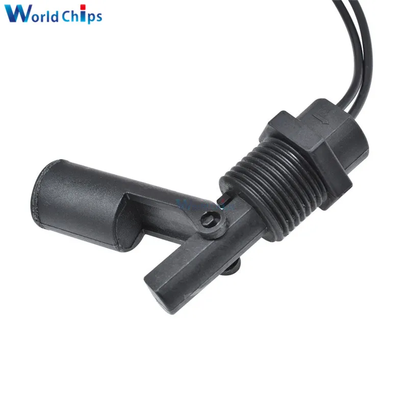 220v PCFS7 PP Right Angle Float switch Side Mount Horizontal Water level Sensor liquid Float switch For Tank Pool