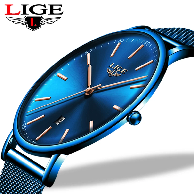 Luik Vrouwen Horloges Topmerk Luxe Waterdicht Horloge Mode Dames Roestvrij Staal Ultra-Dunne Casual Horloge Quartz Klok