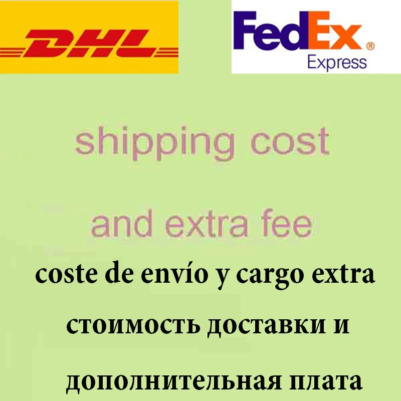 

Extra fee shipping cost Deposit