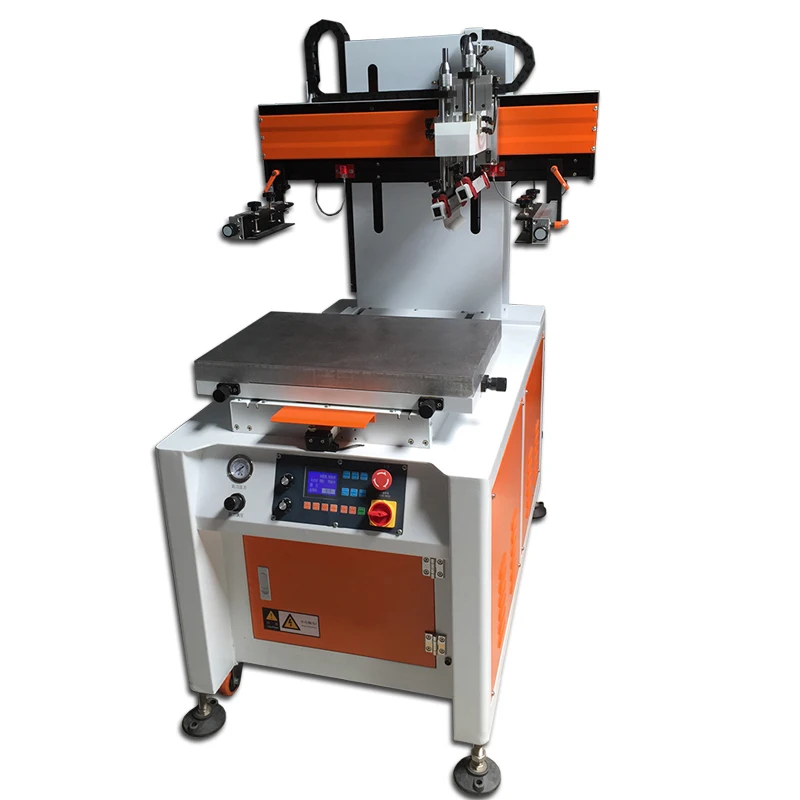 3050 Auto Table Silde Flat bed Screen Printer Machine Electric Window Screen Printing Machine With Vacuum