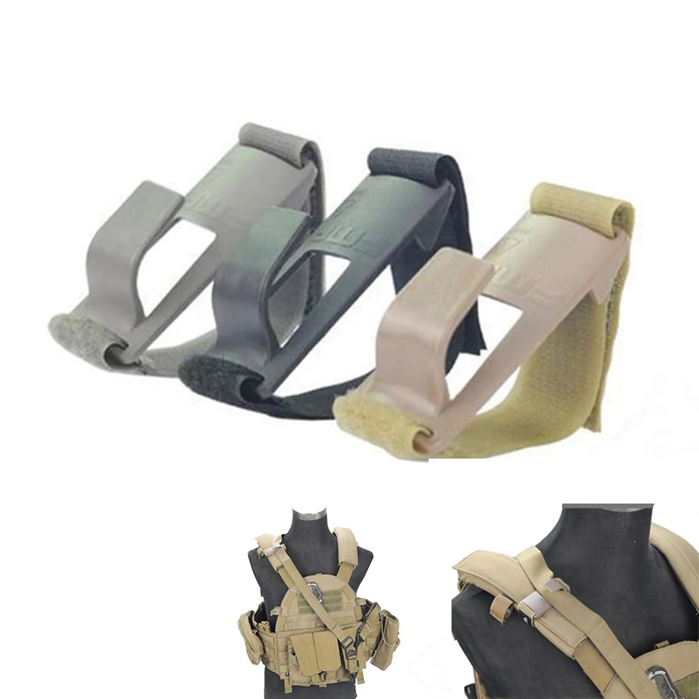 Sling  Mount Clip For Backpack Shoulder To Fixed Anchor Hook Clip Molle Chest Rig