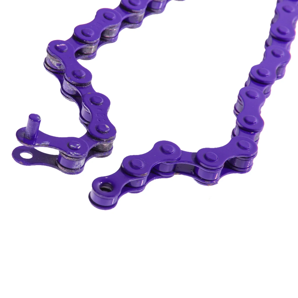 High Strength Steel Single Speed Bicycle Chain Anti-rust Bicycle Parts for  MTB BMX Bike  1/2\