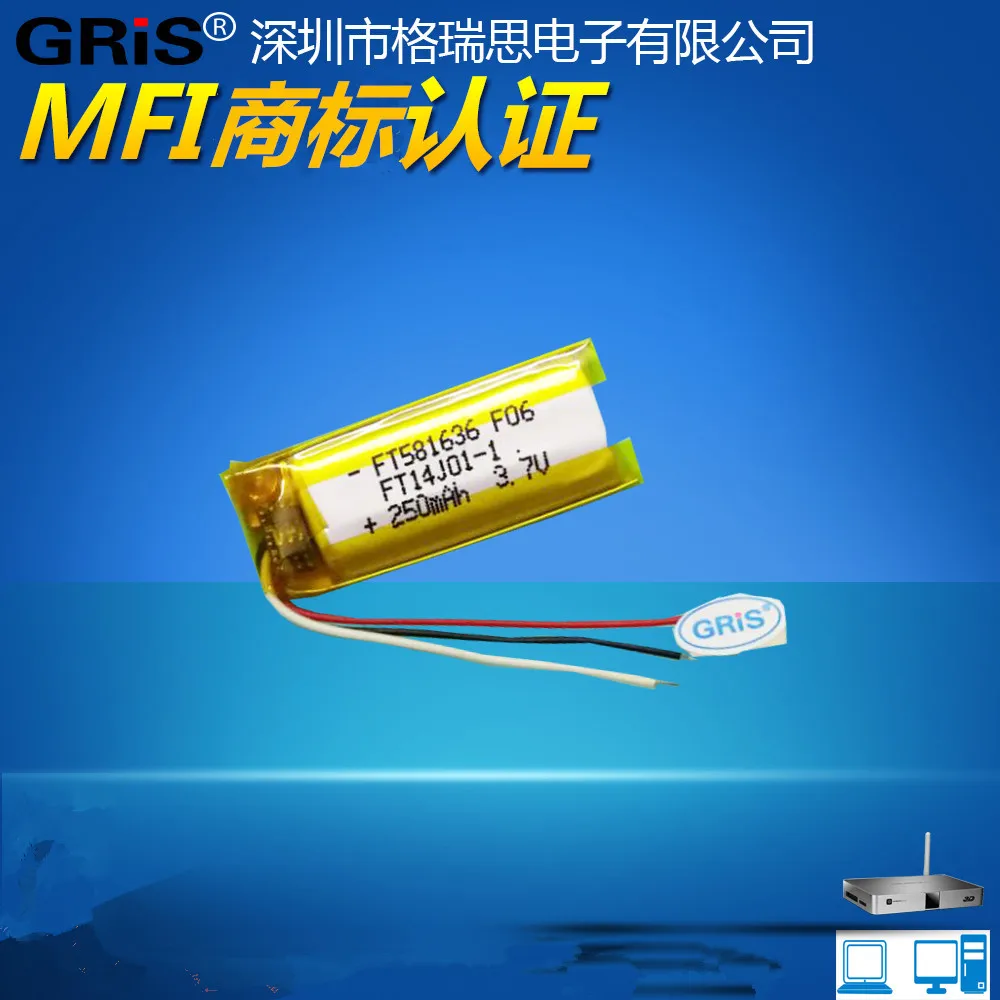 جريس 3.7 فولت بوليمر PAPAGO GoSafe 260 السفر مسجل بيانات 100 زائد والملاحة بطارية ليثيوم