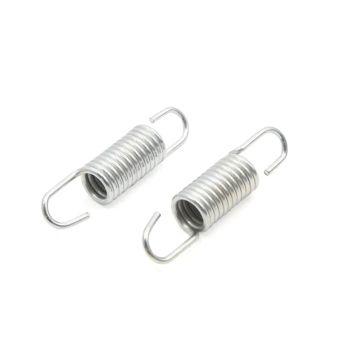 uxcell 2pcs 6cm Length Brake Return Spring for GS125 GN125 Silver Tone Metal Motorcycle Brake Pedal Return Spring