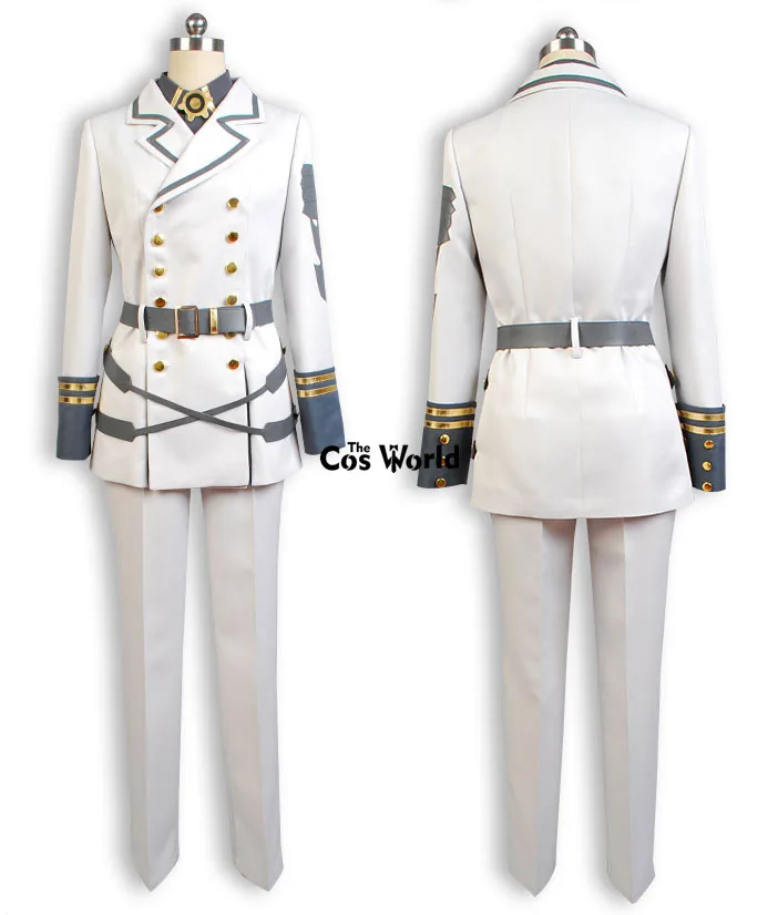 Seraph Of The End Mikaela Hyakuya Military Uniform Cloak Coat Shirt Pants Outfit Anime Cosplay Costumes