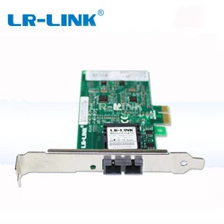 LR-LINK 9020PF-LX 100Base-LX optical fiber ethernet lan adapter PCI-E x1 network controller card Realtek RTL8105 PC Computer NIC