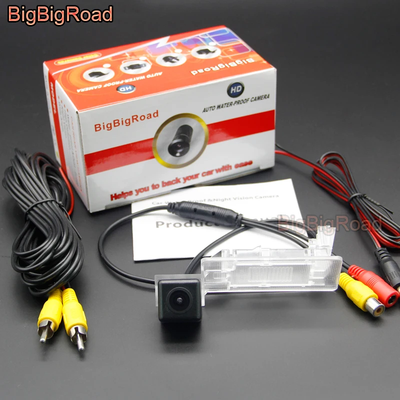 

BigBigRoad For SEAT Alhambra (710) / Ateca (KH7) Cordoba 6L Ibiza 6L MK3 MK4 2002 - 2015 Car Rear View Backup Camera Waterproof