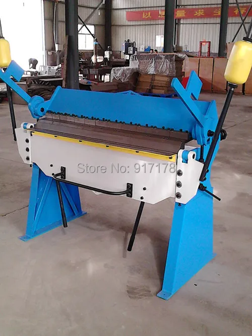 1220*2.5mm hand brake sheet metal brakes bending machine pan and box folding machinery tools