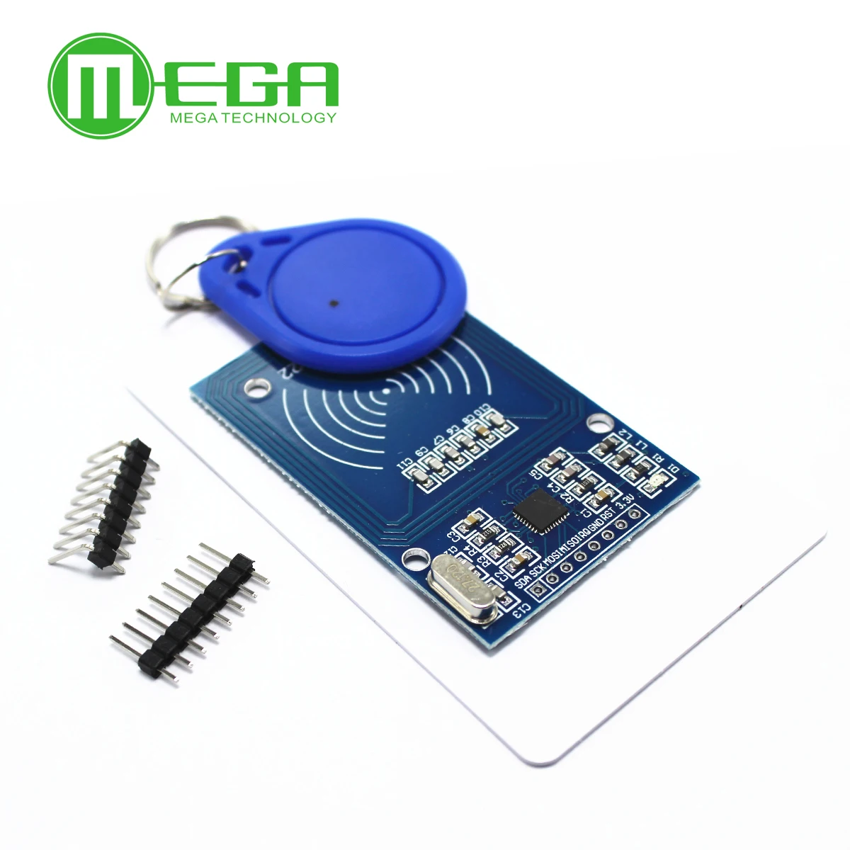 MFRC-522 RC522 RFID module RF IC card inductive module with free S50 Fudan card key chain for arduino