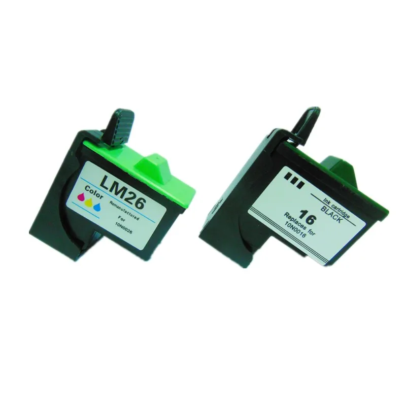

Compatible For Lexmark LM16 LM26 Ink Cartridge I3 X1110 X1130 X1140 X1150 X1155 X1160 X1170 X1180 X1185 X1190 X1196 X1250 Inkjet
