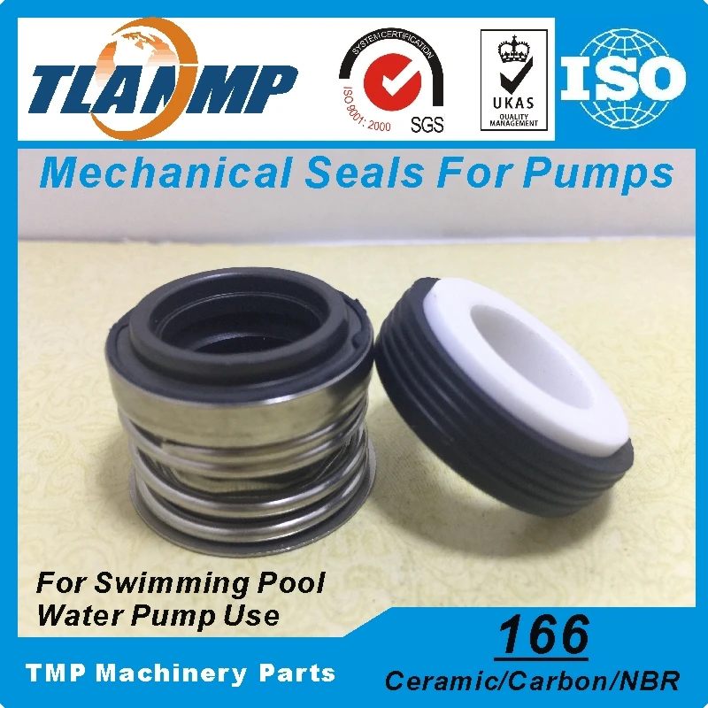 

166-3/8" , 166-12 , 166-1/2" , 166-5/8" , 166-16 , 166-3/4" , 166-7/8" , 166-1" BT-PNT Mechanical Seals for swimming pool pumps