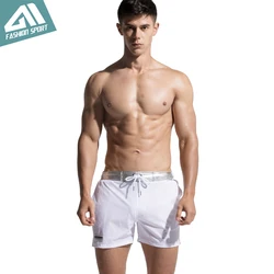 Desmiit Fast Dry Men's Board Shorts Summer Beach Surfing Man Swimming Shorts Athletic Sport Running Gym Hybrid Shorts AM2035