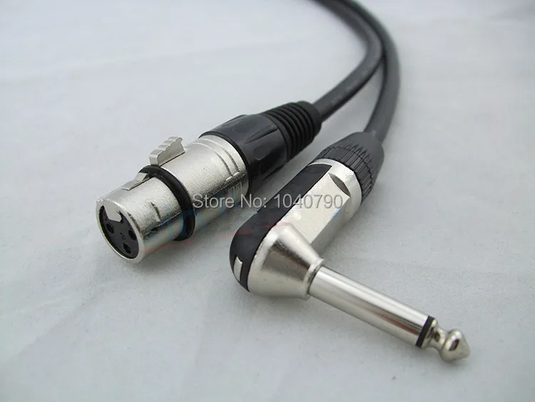 6.5/6.35/6.3 to  mother you line Canon line microphone cable XLR 3Pin Mic Cable Cord Tuning decca dragon line  1M 3.2ft