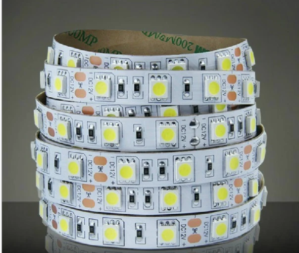 Hot Sale LED strip 5050 12V flexible light 60led/m,10m/lot ,RGB, White,Warm white, Cold white,Blue,Green,Red,Free shipping