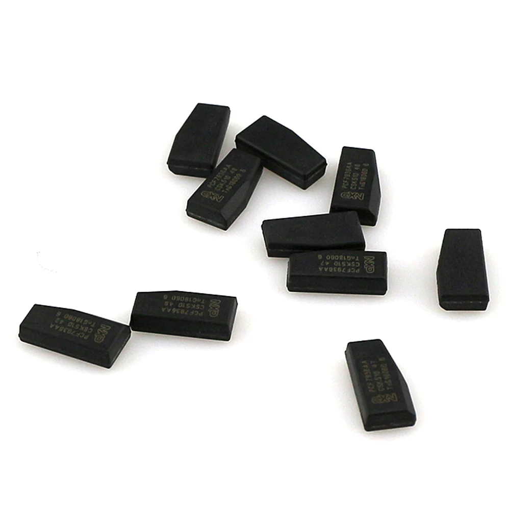 YIQIXIN 10Pcs/lot Transponder Chip Remote Car Key Chip For Buick For G M Encryption Chip TP12 Lock PCF7936AA ID46 Crypto Locked