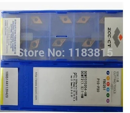 Free shopping 10PCS  DCMT070204 HM YBC251 Cemented Carbide Cutter Turning tools Carbide insert