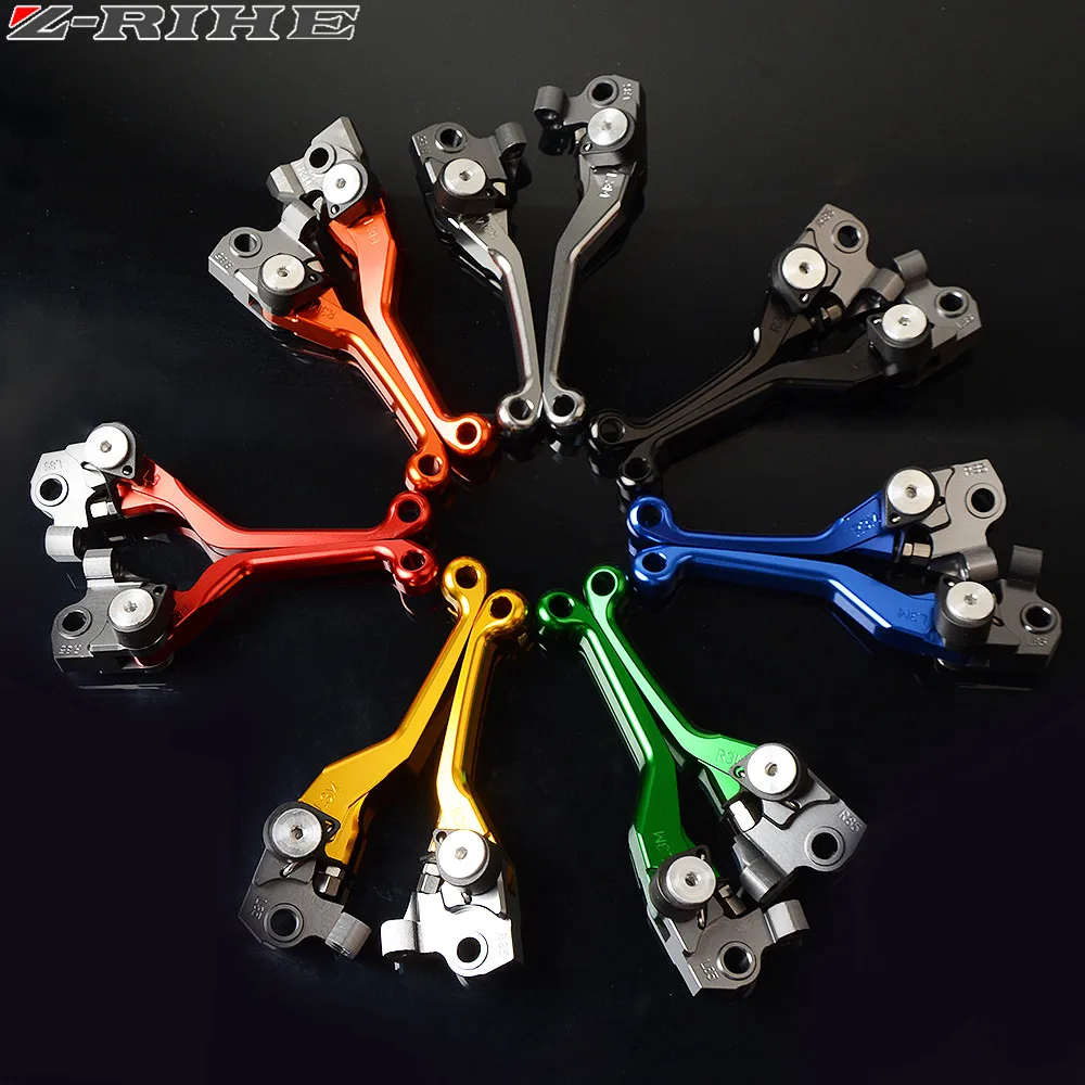 CNC Pivot dirt Bike Brake Clutch Lever Handle For suzuki RMZ 250 RMZ250 2007 2008 2009 2010 2011 2012 2013 2014 2015 2016 image 6