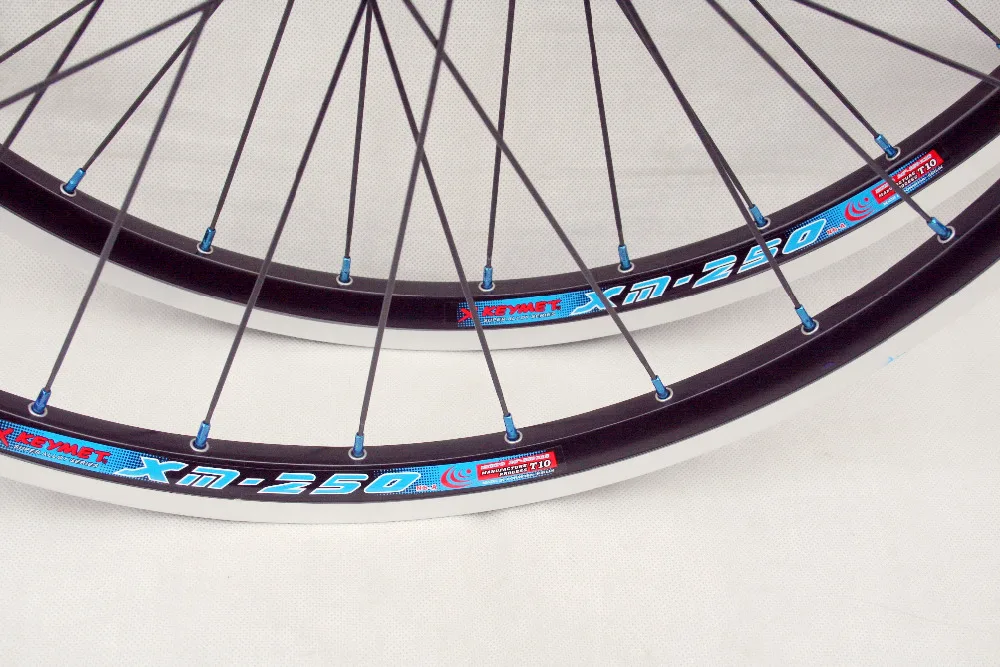 

10 pcs Pack of Kinlin 26" 28H XM 250 Bicycle Rims V brake Rim brake surface double wall rim