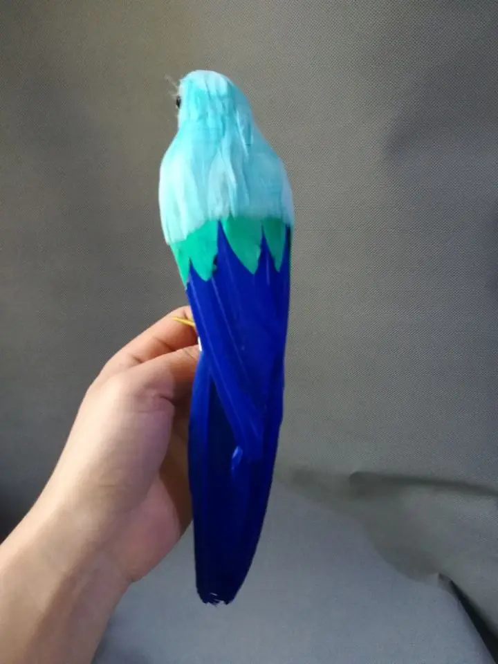 カラフルな羽のオウムモデル,鳥,庭の装飾,撮影アクセサリー,ギフトおもちゃ,h1427,30cm