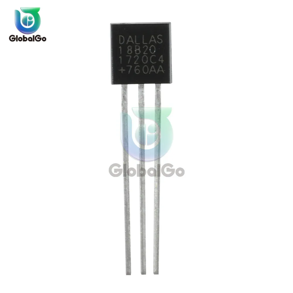 5 шт./лот DS18B20 18B20 18S20 TO-92 IC CHIP термометр датчик температуры