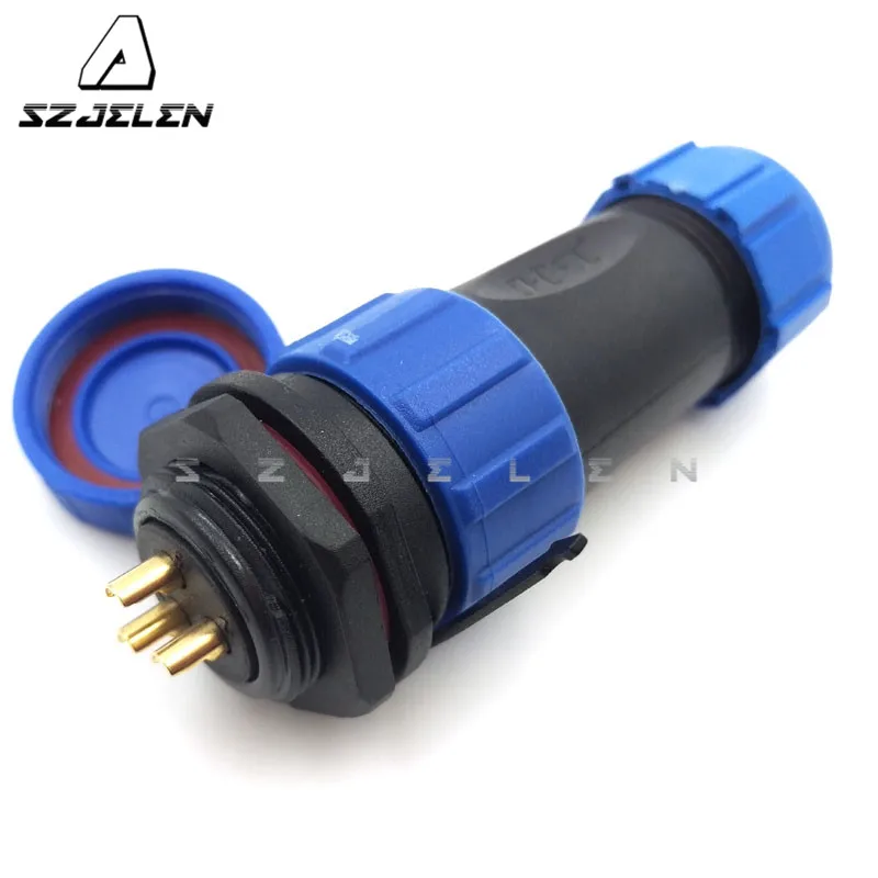 SP2110/SY2112, 2 Pin Connector Waterproof,  LED Waterproof Plug Waterproof Connector,IP68, Automotive Connectors 2 Pins 20mm 30A