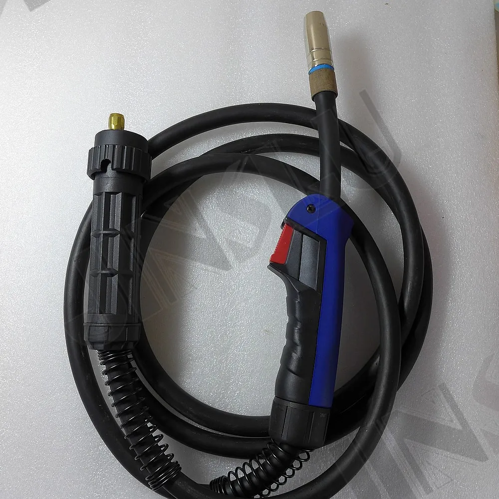 Flexible MB25 25AK Welding Torch Gun 3M Air-cooled Euro Quick Connector for MIG MAG Welding Machine Welder 1pcs SALE1