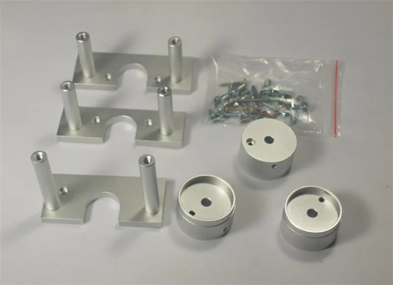 1set PROXXON MF70 Nema 23 kit di conversione motore passo-passo macchina CNC CNC PROXXON MF70 STEP Nema 23 KIT di montaggio motore passo-passo