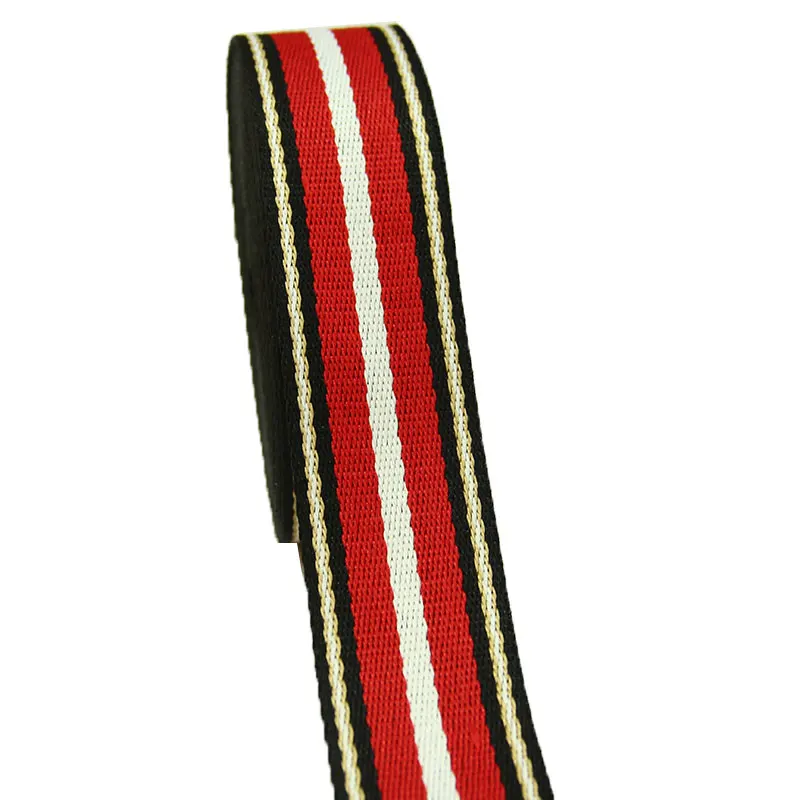 

High Quality New Arrival 1.5 Inch Polyester Webbing Roll Black /Yellow/White/Red Multi-color 38mm Twill Tape