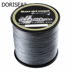 SARATOGA 8 Strands 500m 100LB 130LB 150LB 200LB 250LB 300LB 100% PE Braid Fishing Line Multifilament Fish Wire