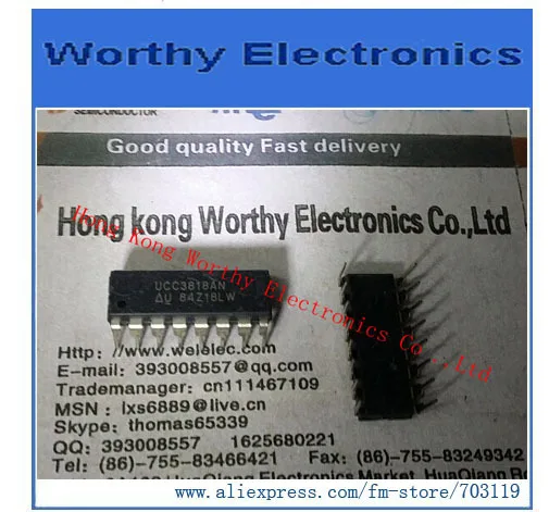 Free  shipping   10pcs/lot     UCC3818AN    UCC3818A     UCC3818     DIP-16