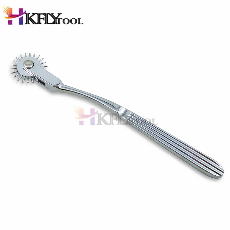 Bondage Medizinische Diagnose Reflex Hammer Pin Rad Cosplay Getriebe Roller Rolling Wartenberg Rad Windrad Fetisch