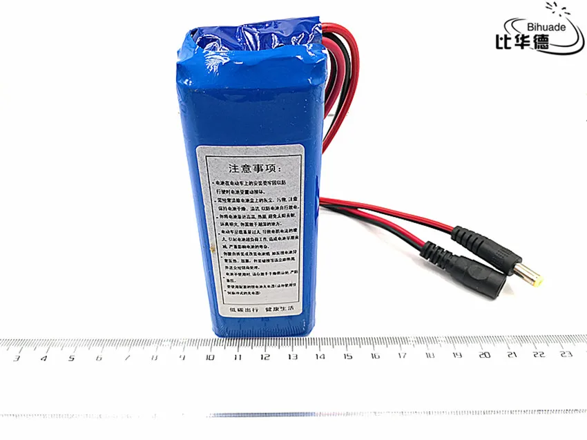 Bateria recarregável do polímero da bateria da c.c. de 12v 3000mah de lítio batteria para o motor do monitor