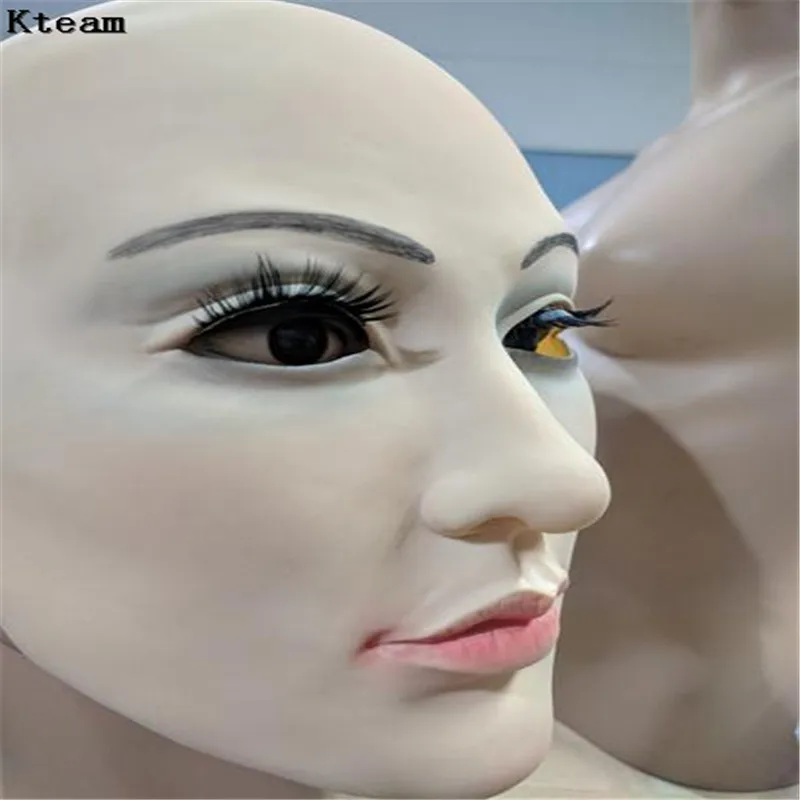 Realistic Human Skin Mask Disguise Self Masks Latex Skin Crossdress Mask halloween mascaras de realista maske silicone face COS