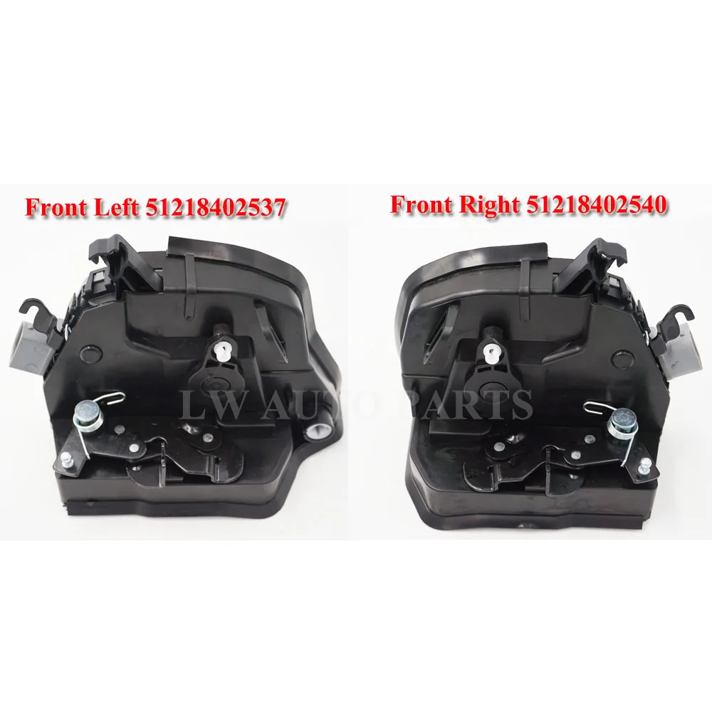 Pair of 2pc 51218402537 51218402540 for BMW E53 X5 2000-2006   Front left + right Integrated Door Lock Actuator