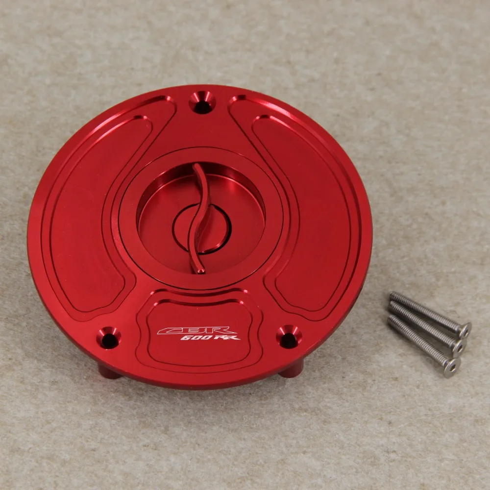 Motorcycle Keyless Motorcycle Gas Cap Fuel Tank Cap Cover For Honda CBR600RR CBR 600RR CBR600 RR 2003 to up