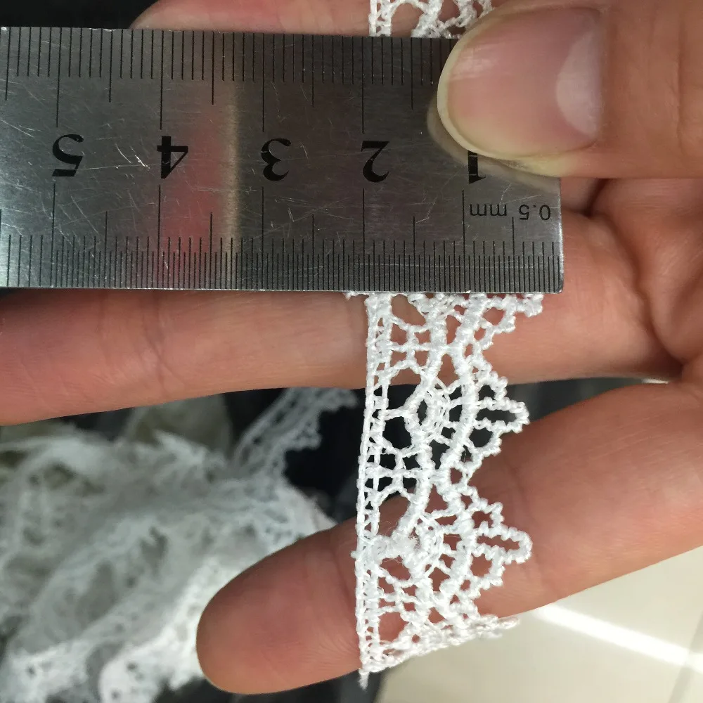 70yards  white Venise/Venice Lace Victorian cheaper  wavy shape  polyester lace  Trim,wide1.8cm diy crafted sewing wholesale