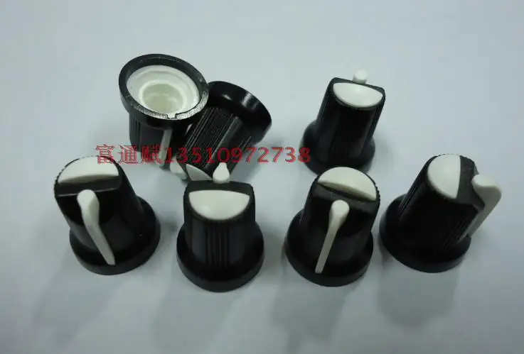 

[VK] Potentiometer Encoder Band Switch Plastic Knob Cap 15*16MM 15*16 15X16MM Flower Shaft Holes