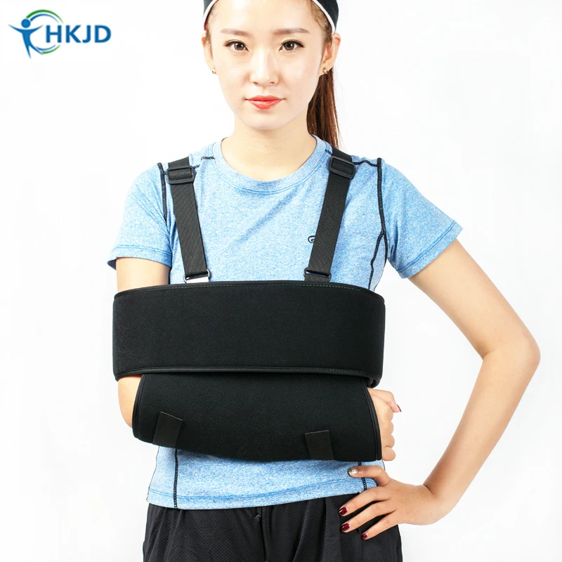 

High Quality Arm Sling Aid Recovery of Injured Arm Shoulder Sling Medical Arm brace support for dislocation injury and fracture