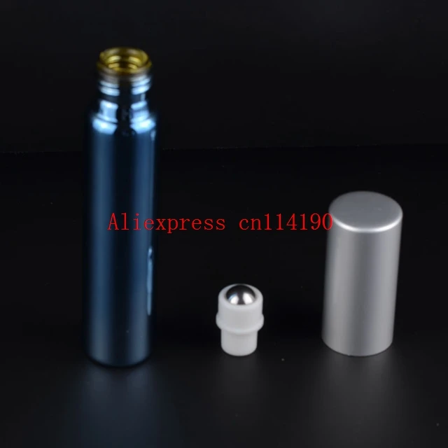 

Wholesale 720 pcs 10ml UV Glass Roller Bottles For Essential Oils,10cc Metal Roll-on Bottle,Empty Cosmetic Perfume Containers