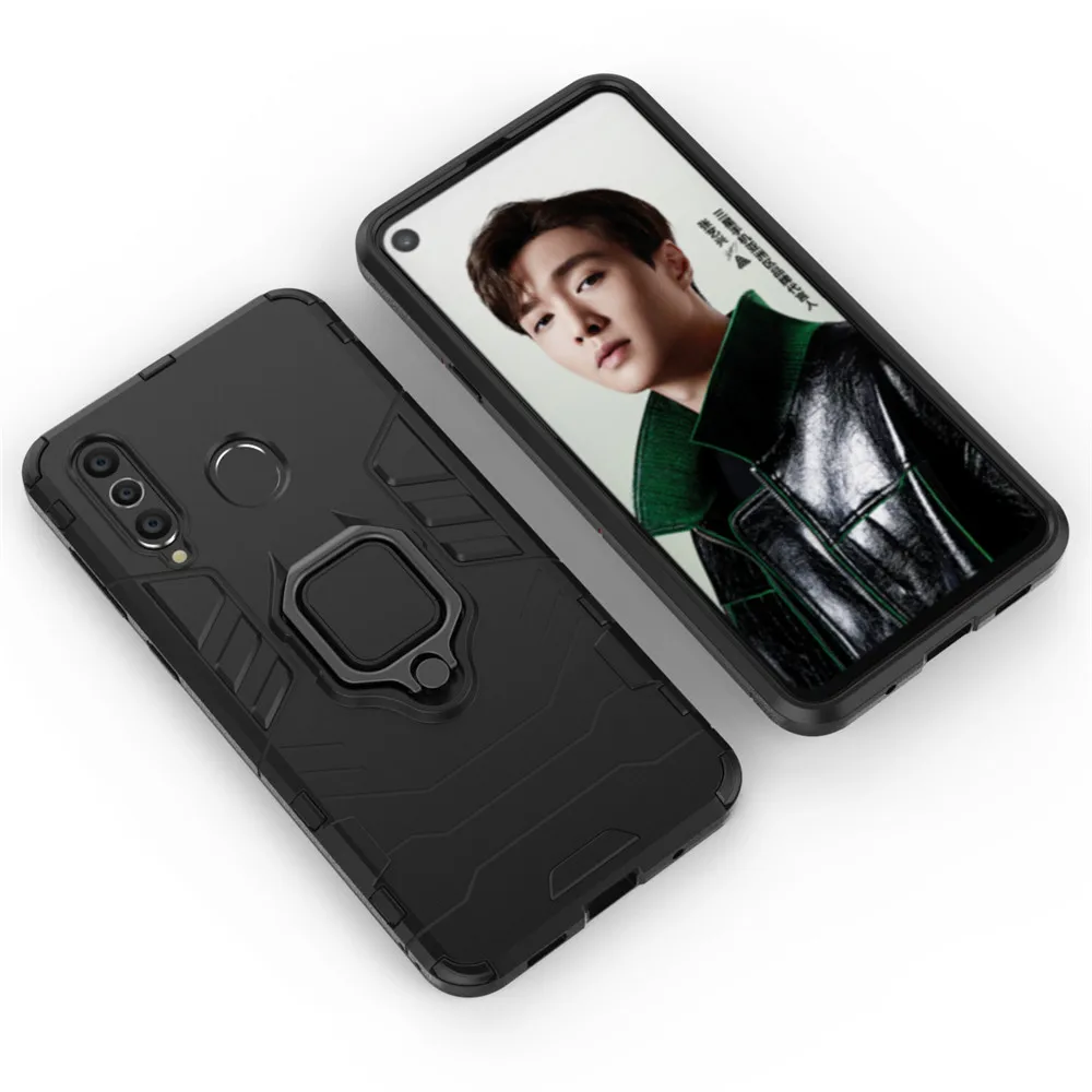 For Samsung Galaxy A9 Pro 2019 Luxury Ring Back Cover Stand Armor Case For Samsung A9pro 2019 G887N SM-G887N Full Phone Cases