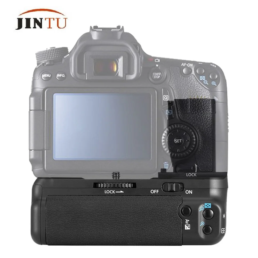 JINTU NEW Battery Grip Pack BG-E18 for Canon EOS 750D 760D Rebel T6i T6s X8i 8000D DSLR Camera Power