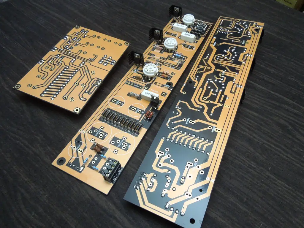 ZEROZONE DIY Tube MC/MM Phono Preamplifier Kit Base on Germany D.Klimo Circuit L11-31