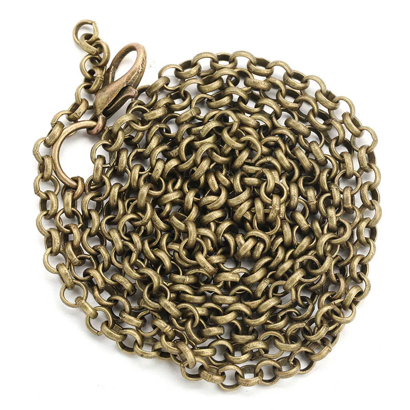 New Aroma Kaleidoscope Retro Necklace Antique Locket Pendant Magnetic Perfume Essential Oil Diffuser Locket Aromatherapy Jewelry