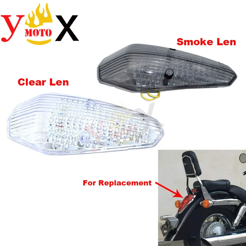 

Motorcycle Tail Brake Running Light Turn Signal Indicator Integrated LED For Honda Shadow Aero 750 VT750 VT750C 2004-2007 2005