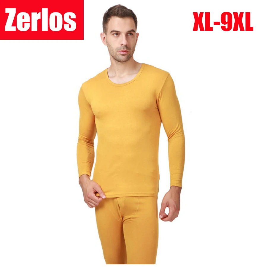 2023 Spring AUTUMN WINTER new men\'s long johns thermal underwear modal thin men underwear sets warm plus size XL-6XL,7XL,8XL,9XL