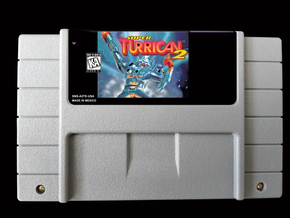 

16Bit Games ** Super Turrican 2 ( USA version!! )