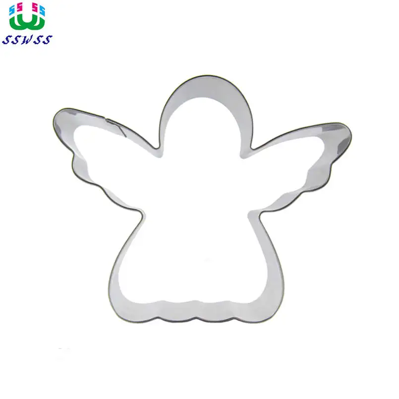 Truth,goodness and beauty Cake Cookie Biscuit Baking Mold,Second Angel Shape Cake Decorating Fondant Cutters Tool,Direct Selling