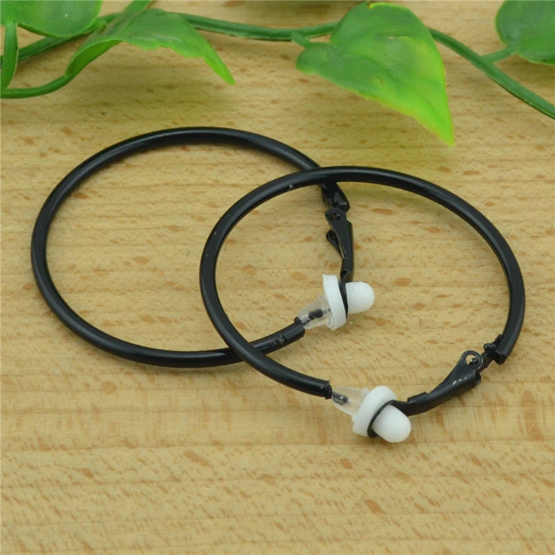 Pendientes de Clip redondos pa - Statement Earrings Oversized reseña y precio