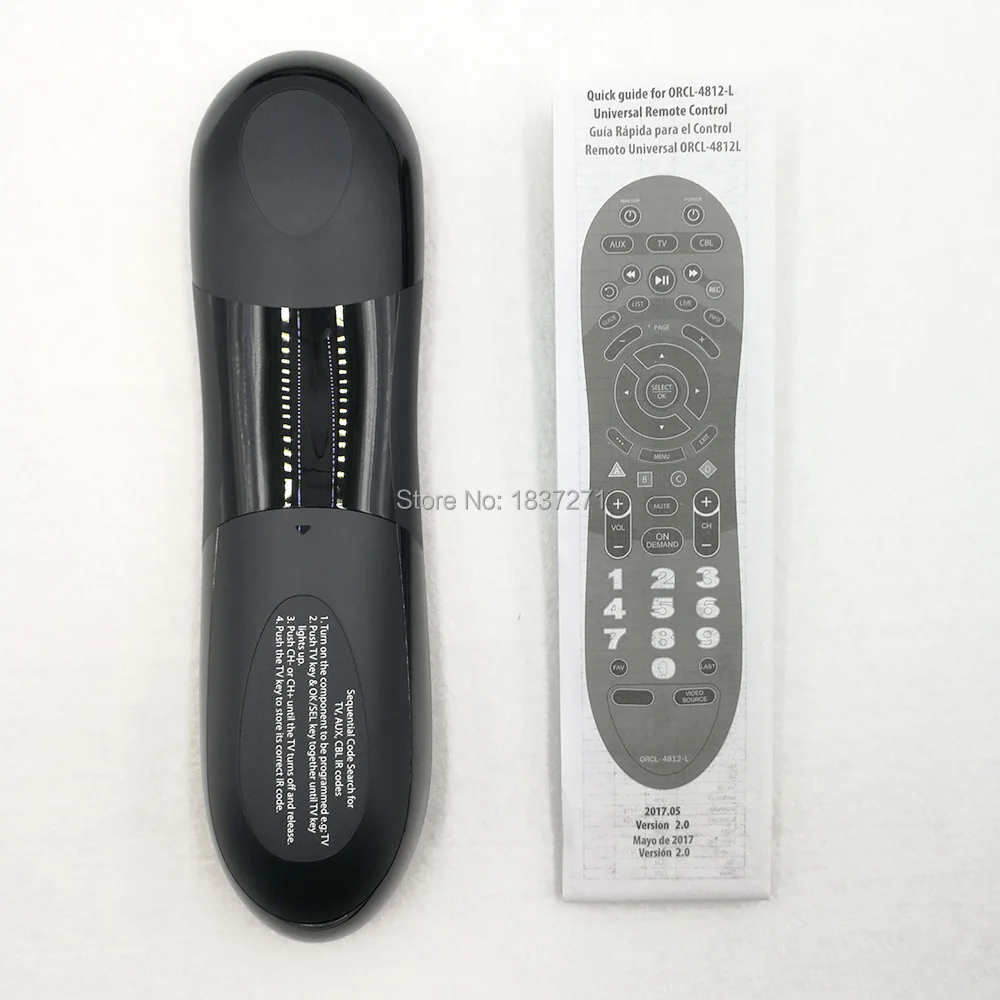 Оригинальный 3-устройство универсальный пульт дистанционного управления ORCl-4812-L для ТВ AUX CBL Daewoo Emerson Viewsonic Mitsubishi Sanyo Samsung LCD