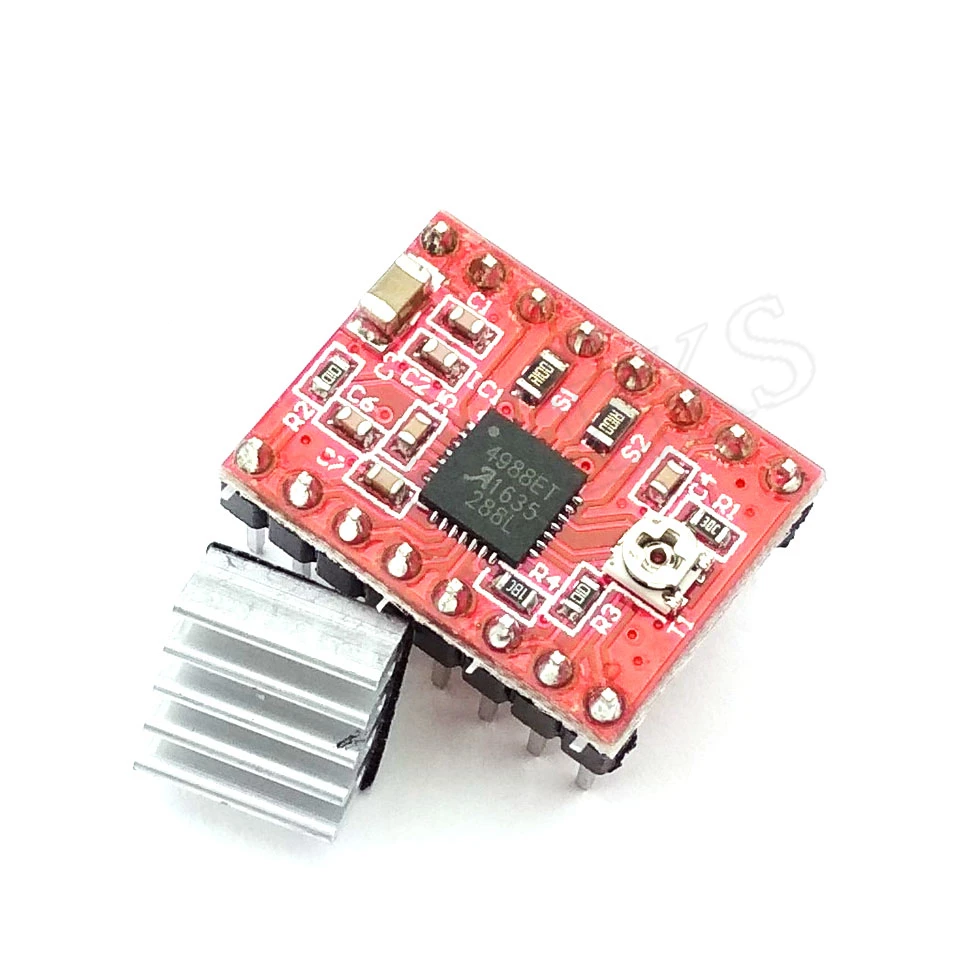 Reprap Stepper Driver A4988 Stepper Motor Driver Module Dropshipping color:red